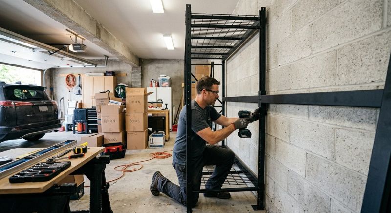 Ceiling Rack Installation in Raleigh, NC