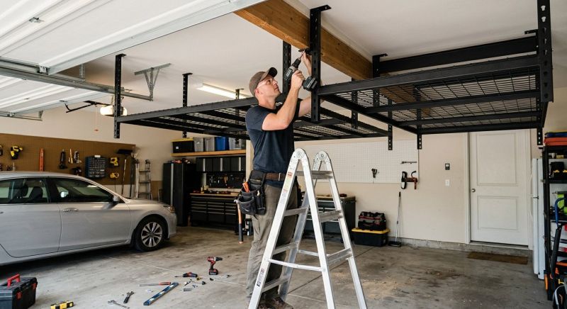 Garage Shelves Installation in Arlington, VA