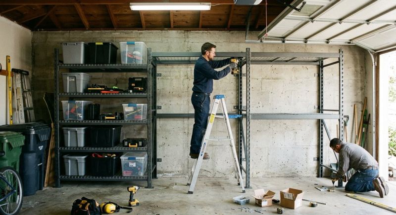 Garage Shelves Installation in Silver Spring, MD